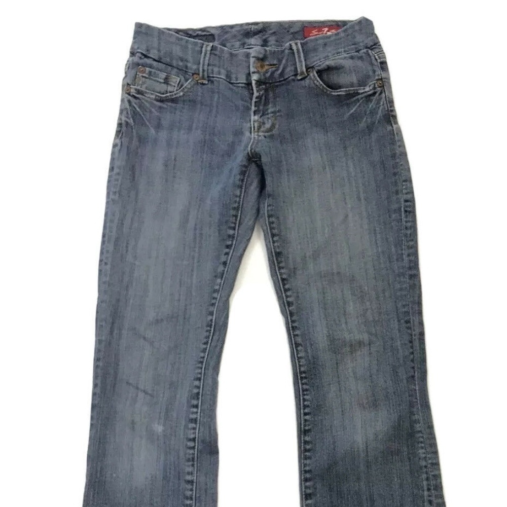 SEVEN 7 "BOOTCUT" SIZE 29 WOMEN'S DENIM BLUE JEANS